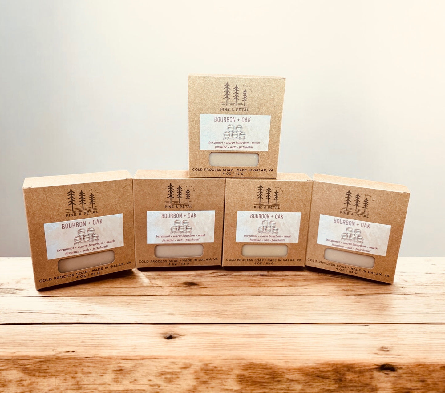 Bourbon + Oak Soap Bar
