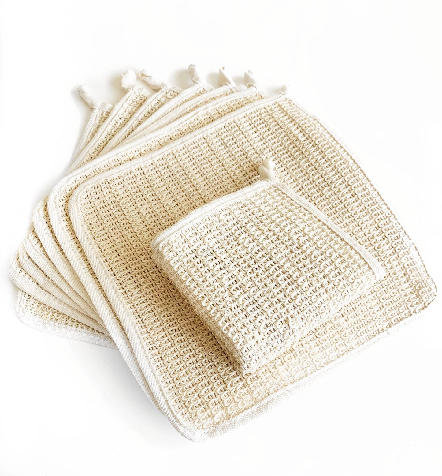 Sisal Washcloth - 100 % hemp/cotton