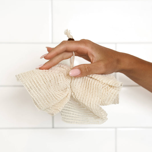 Shower Pouf | Ramie Exfoliating Sponge