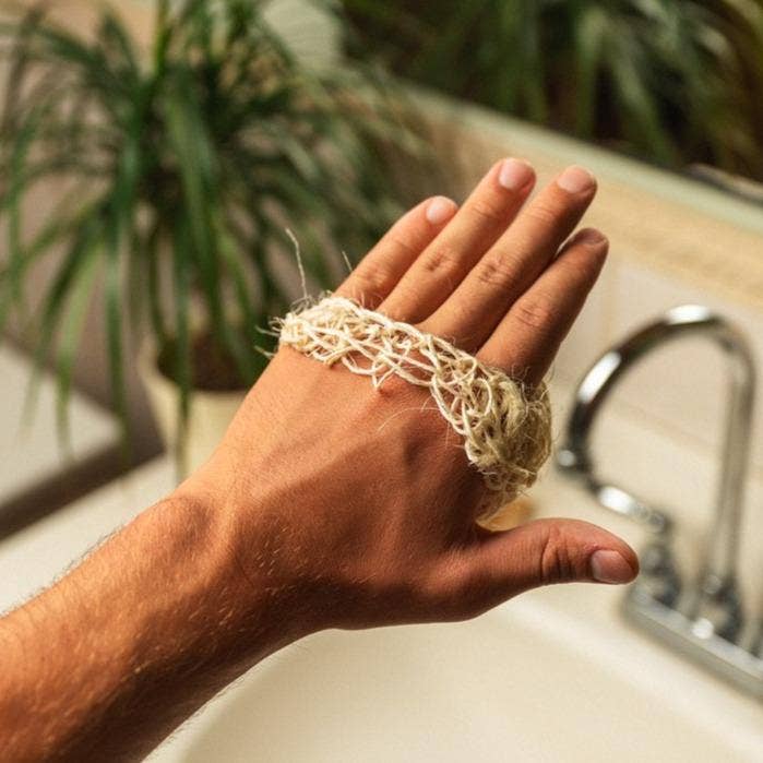 Sisal Exfoliating Body Scrubber