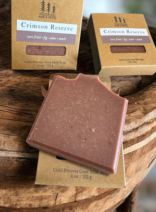 Crimson Reserve | Handcrafted Goat Milk Soap