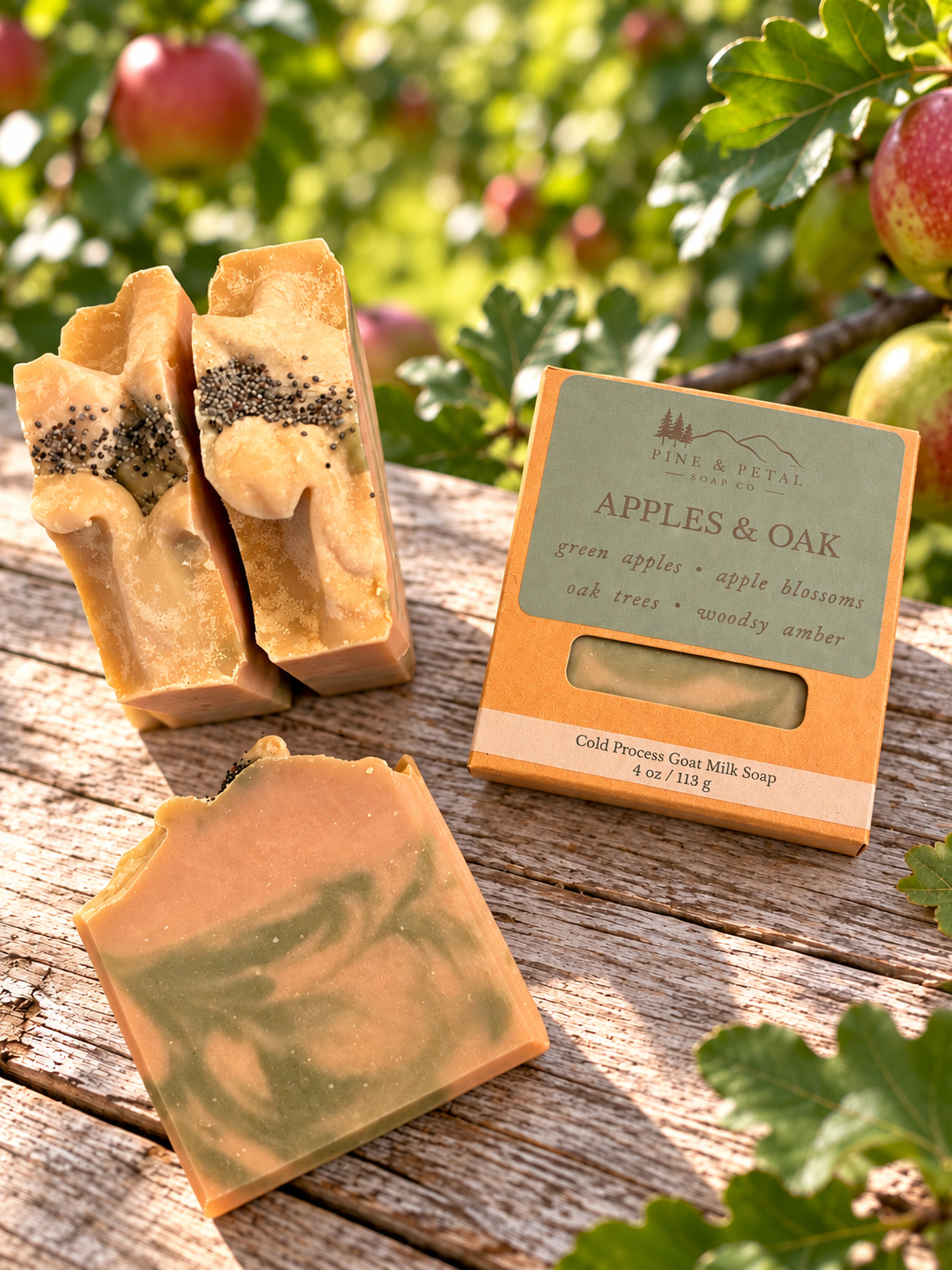 Apples & Oak | Handcrafted Goat Milk Soap