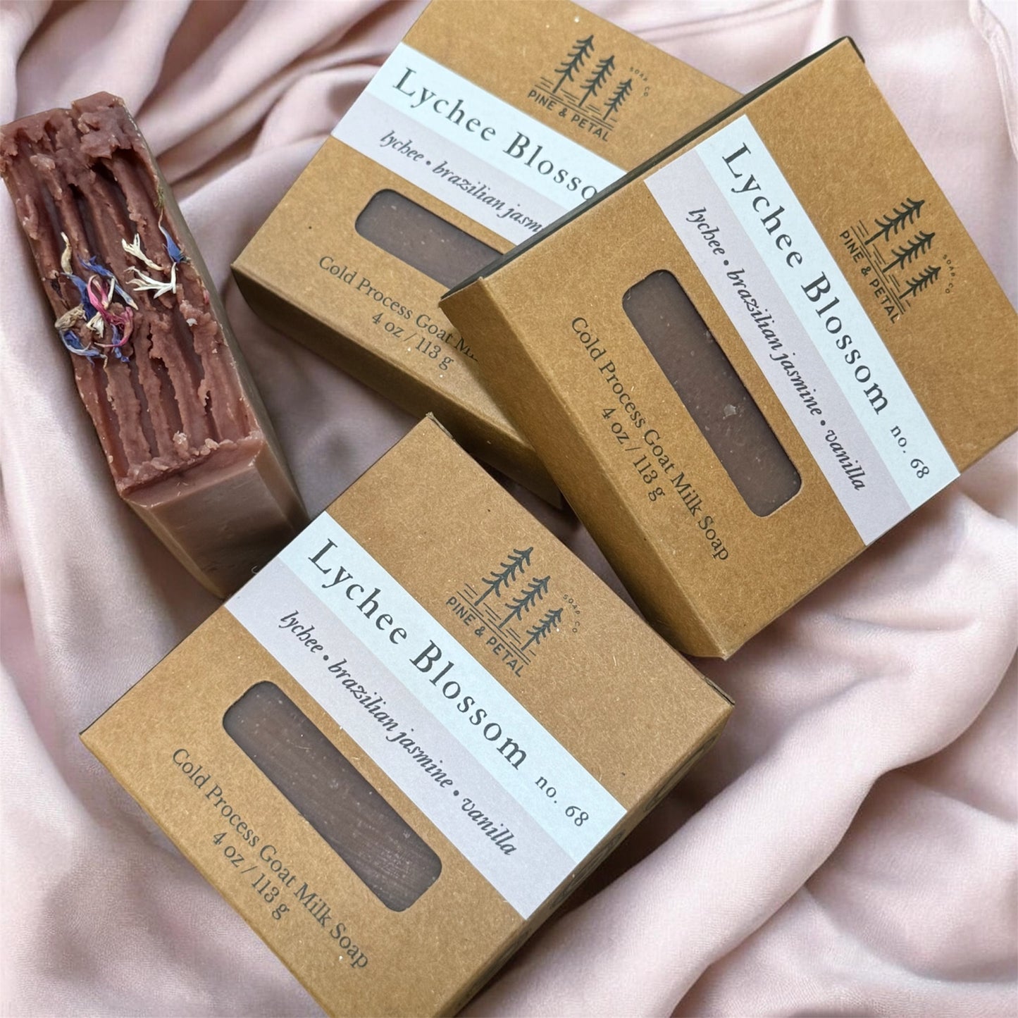 Lychee Blossom no. 68 | Handcrafted Goat Milk Soap