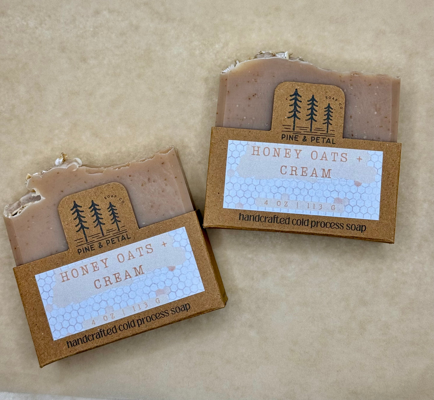 Honey Oats + Cream Bar Soap