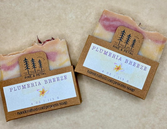 Plumeria Breeze Soap Bar