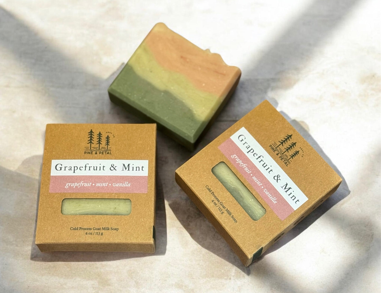 Grapefuit & Mint | Handcrafted Goat Milk Soap
