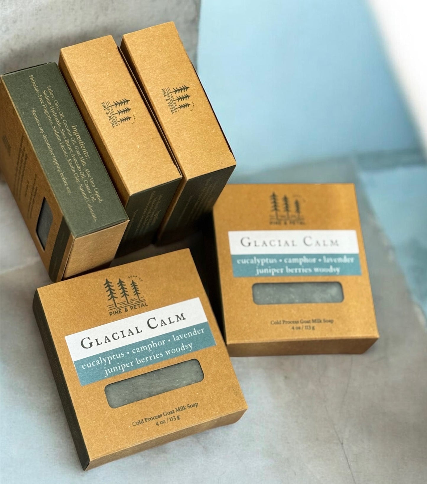 Glacial Calm | Handcrafted Goat Milk Soap