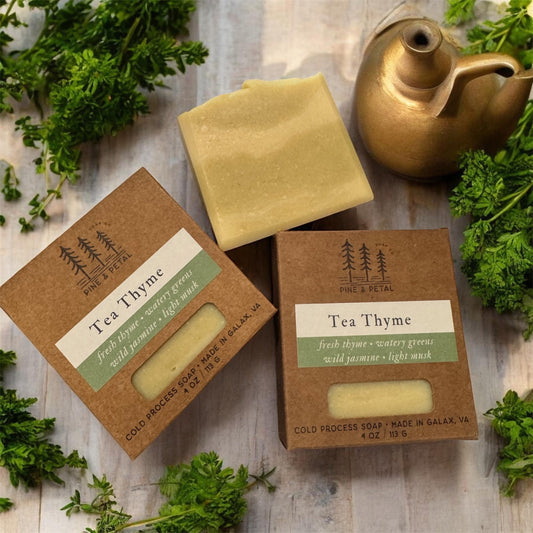 Tea Thyme | Handcrafted Goat Milk Soap