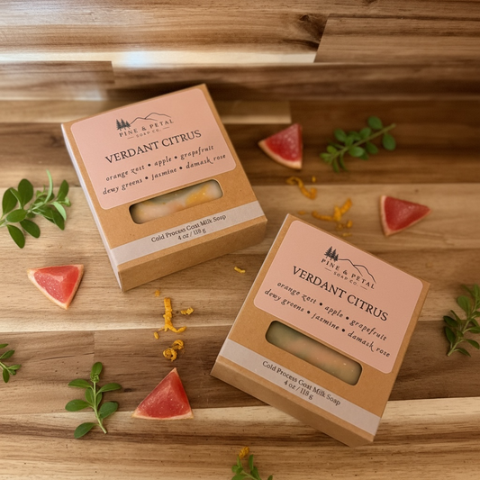 Verdant Citrus | Handcrafted Goat Milk Soap
