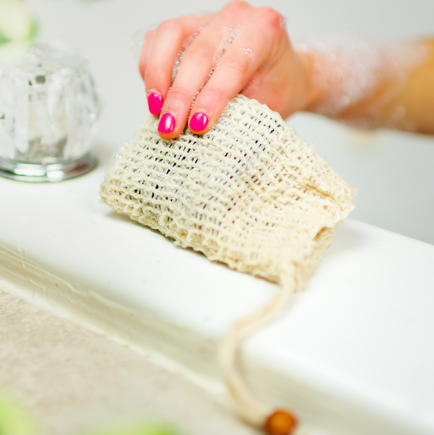Sisal Soap Saver Bag  | Compostable